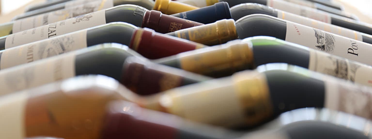 Sélection de vins de la cave Jéroboam by Millésima au Cap Ferret